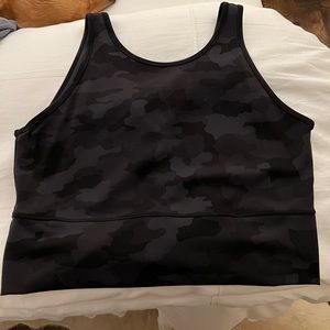 LIKE NEW Lululemon Power Pivot Everlux Tank Top Camo